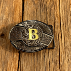 D-Letter-shaped detachable knife belt buckle