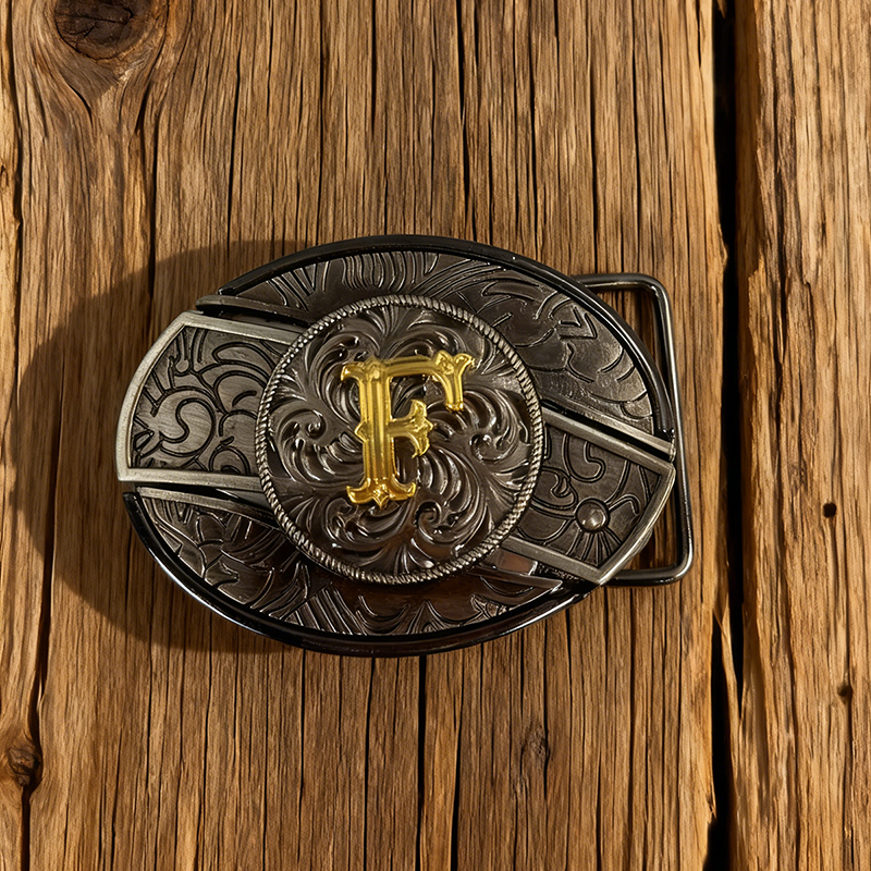 D-Letter-shaped detachable knife belt buckle