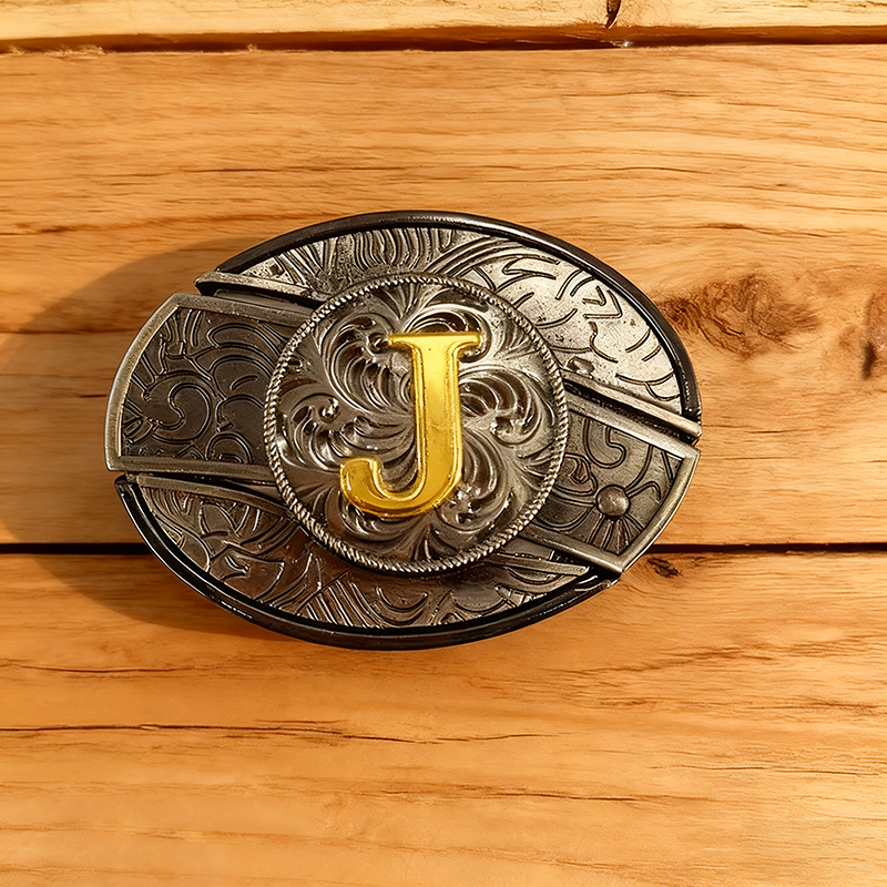 D-Letter-shaped detachable knife belt buckle