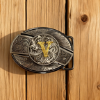 D-Letter-shaped detachable knife belt buckle