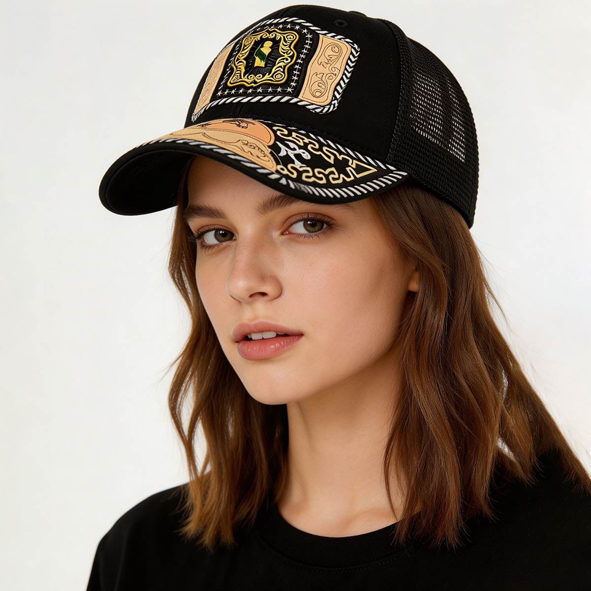 M-Trucker Cap-Bunte Hüte