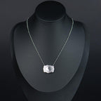 TOPACC Western Cowboy Letter Pendant Necklace Silver Unisex