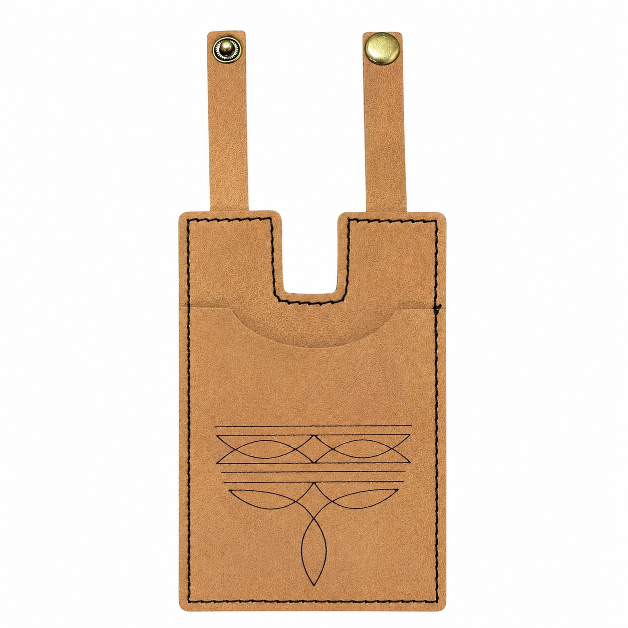 Set de dos billeteras con forma de bota vaquera para hombres y mujeres