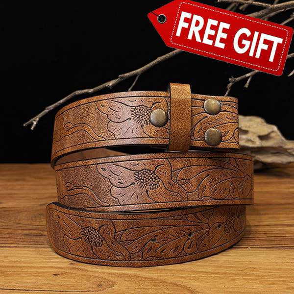 TOPACC Western Skull Motorcycle Lighter Belt Buckle